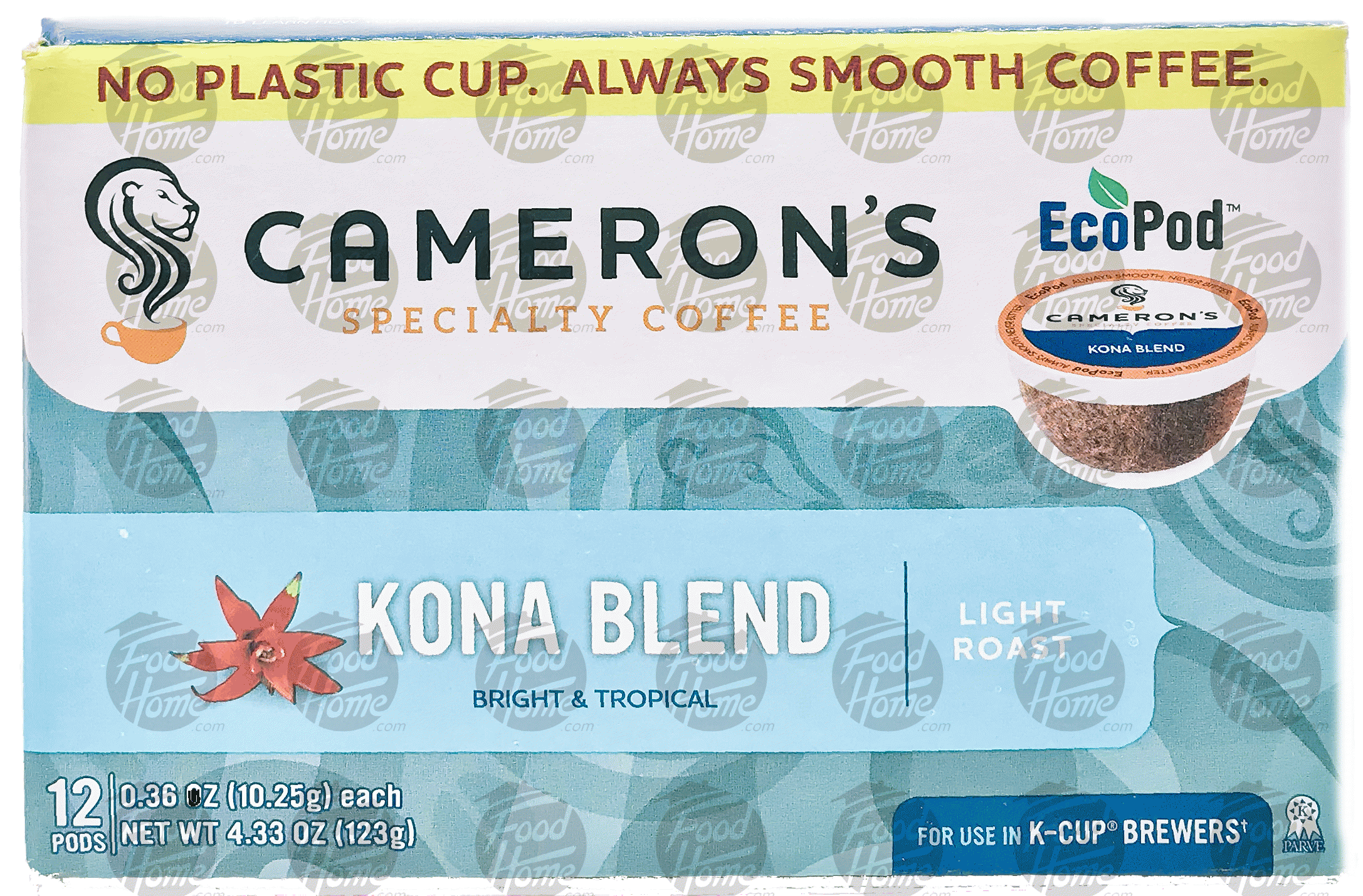 Camerons  kona blend light roast, 12 ct., box Full-Size Picture